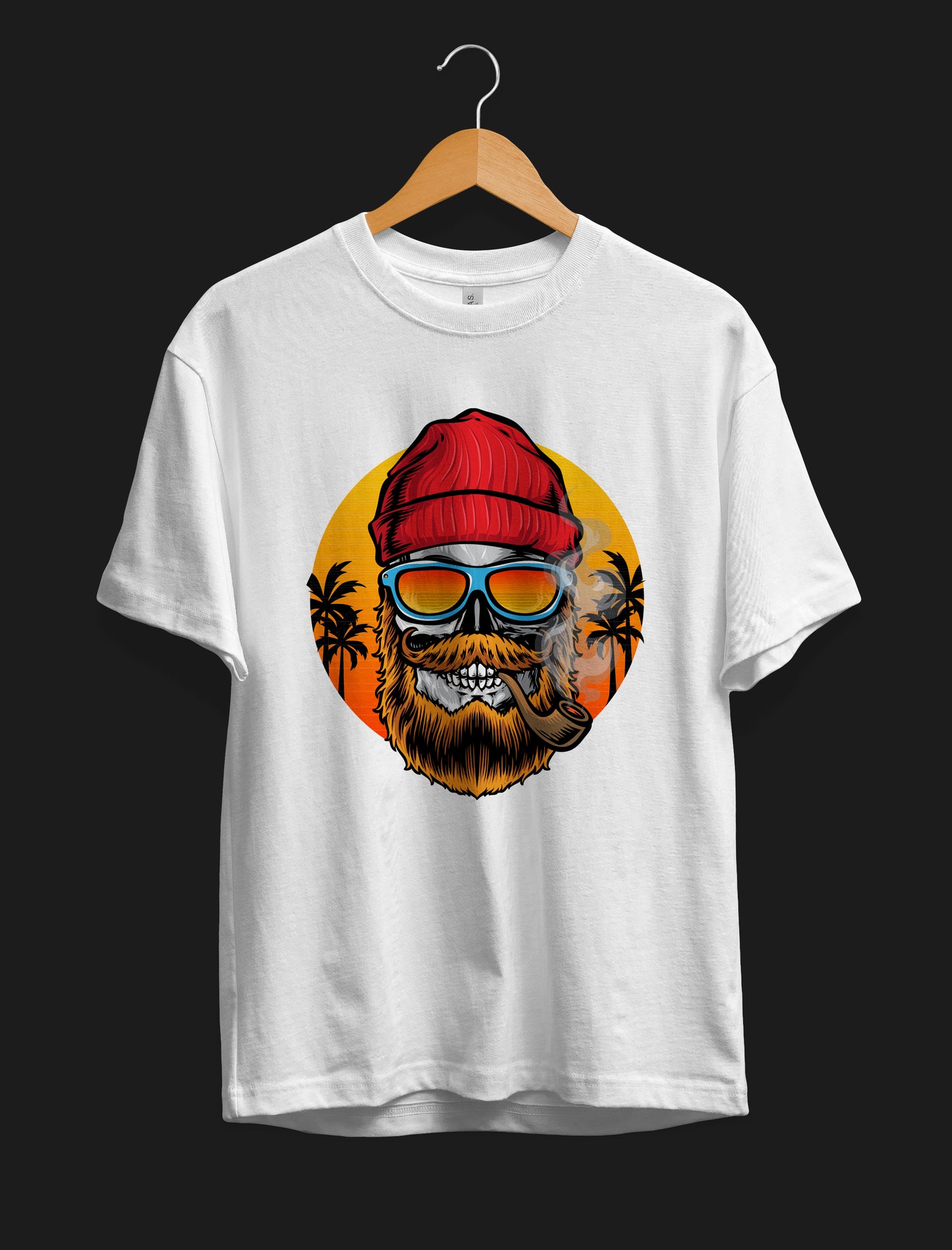 Retro Chill Beard Guy T-Shirt